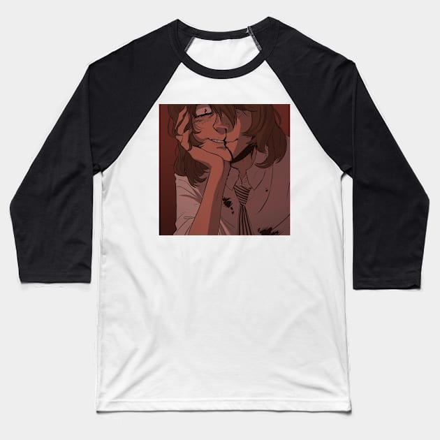 nosebleed goro akechi Baseball T-Shirt by toothy.crow